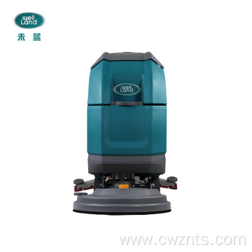 CWZ Walk behind electric dual brush floor cleaning equipment